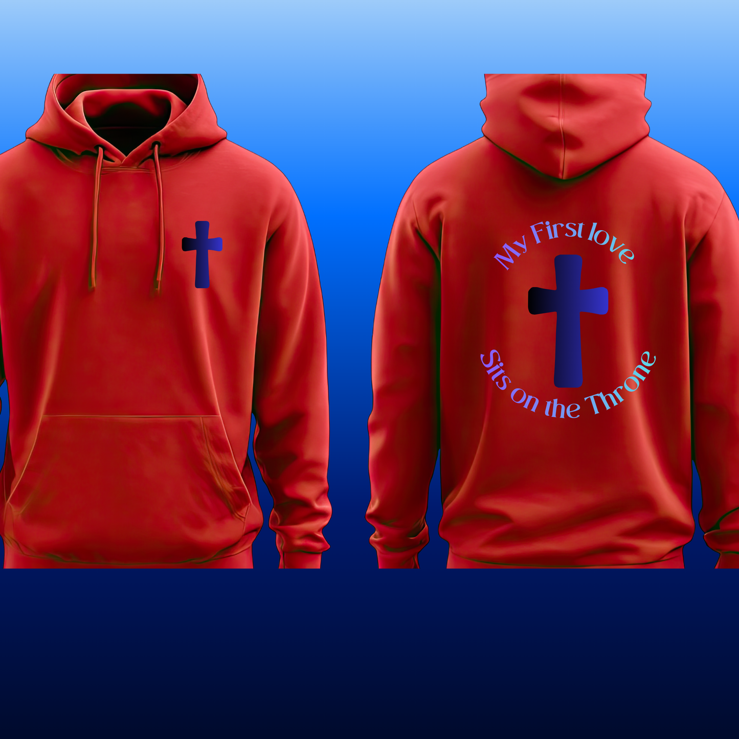 My True Love sits on the Throne Hoodie