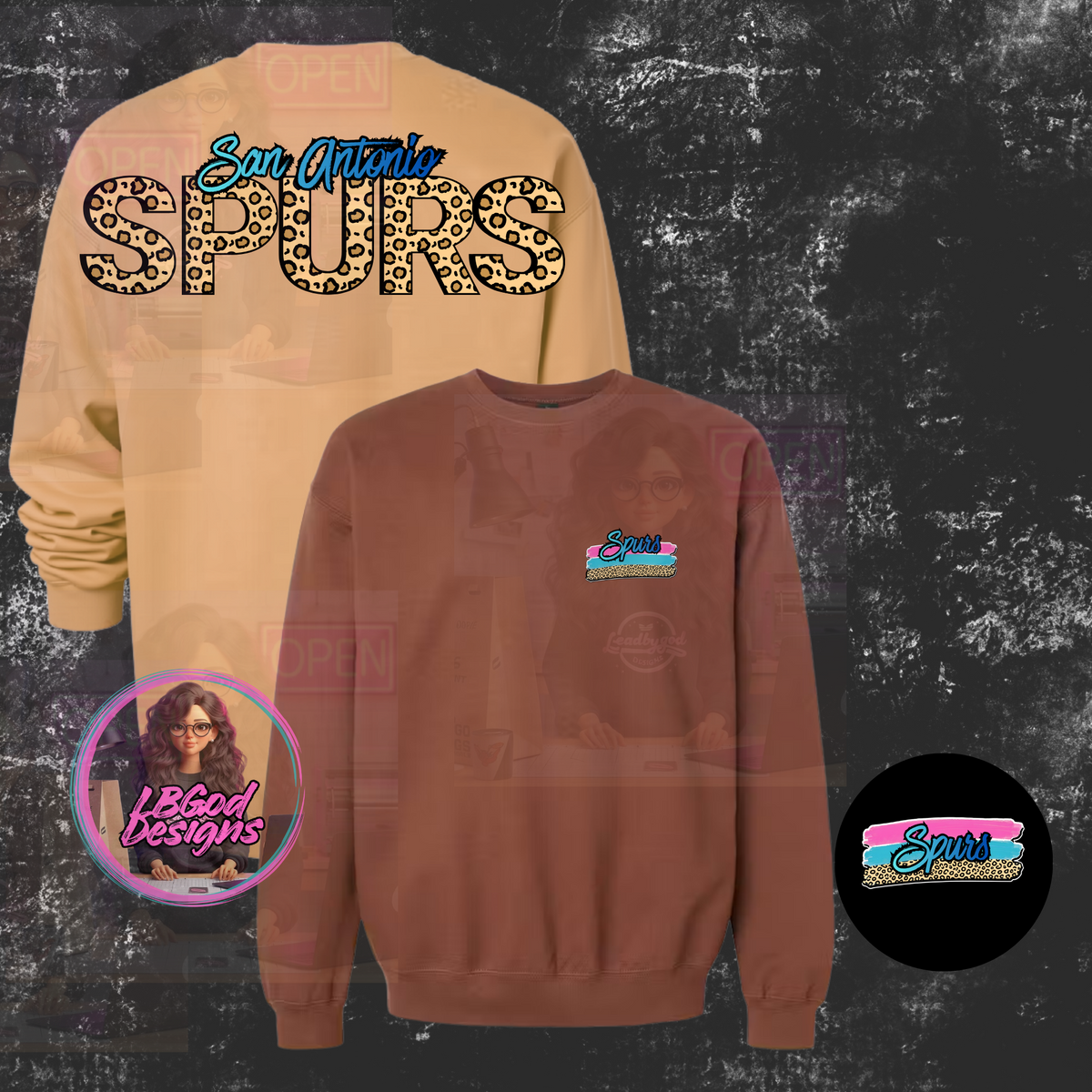 Leopard SA sweater